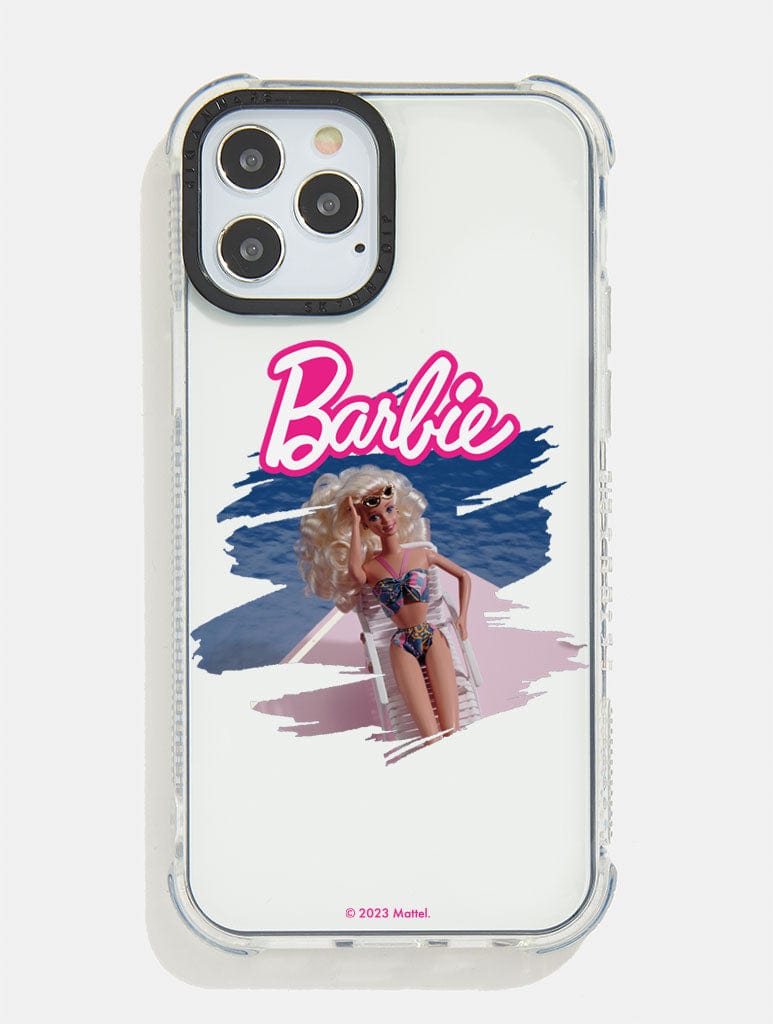 Skinnydip Barbie Logo iPhone Case with Mirror Sizes 11/XR/12/12Pro/13/13ProMax-Pink