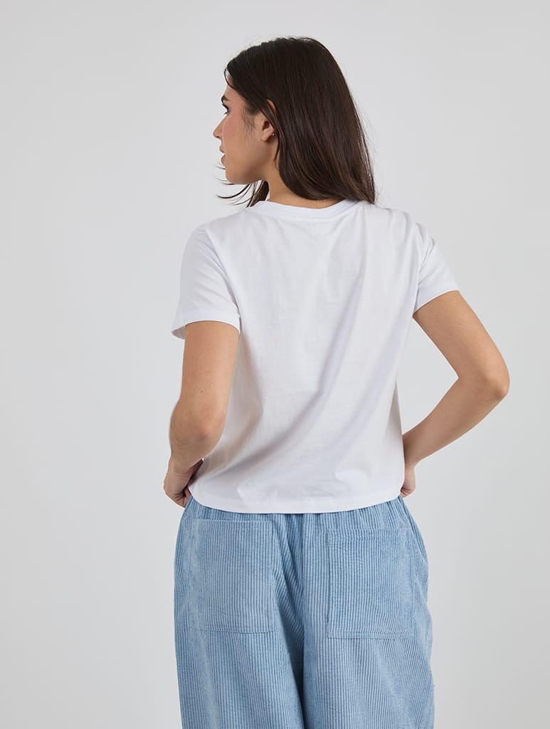 Beano x Skinnydip Gnashional Hero Bay T-Shirt In White Tops & T-Shirts Skinnydip London