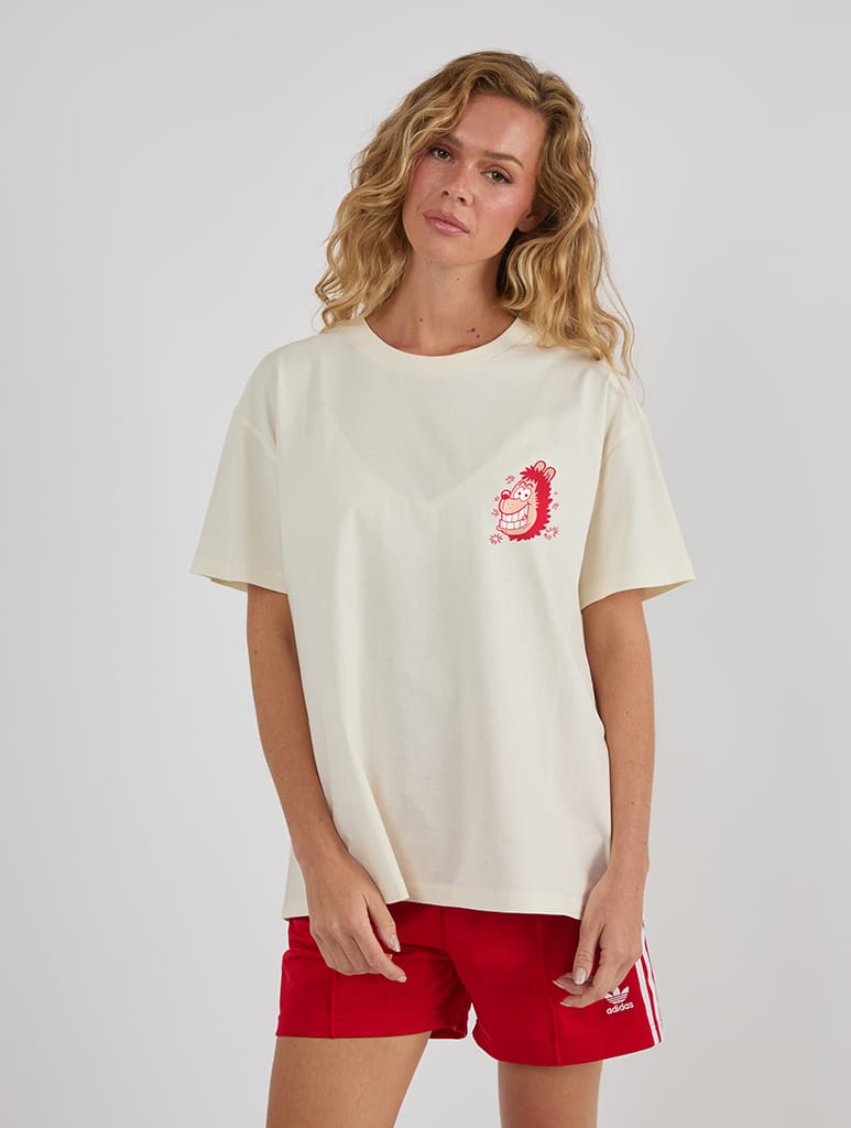 Beano x Skinnydip Never Grow Up T-Shirt In White Tops & T-Shirts Skinnydip London