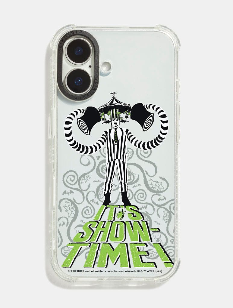 Beetlejuice x Skinnydip It's Show Time Shock iPhone Case Phone Cases Skinnydip London