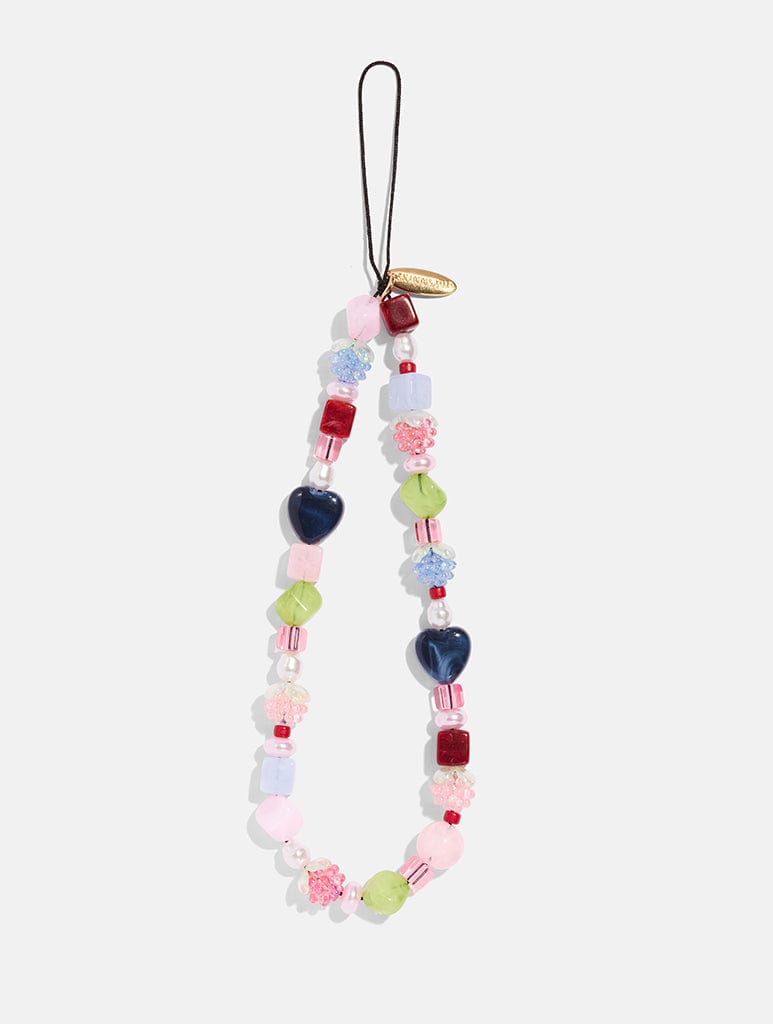 Berry Season Beaded Strap Phone Grips Skinnydip London