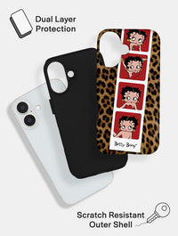 Betty Boop Photobooth Leopard Ultra Protective iPhone Case Phone Cases Skinnydip London