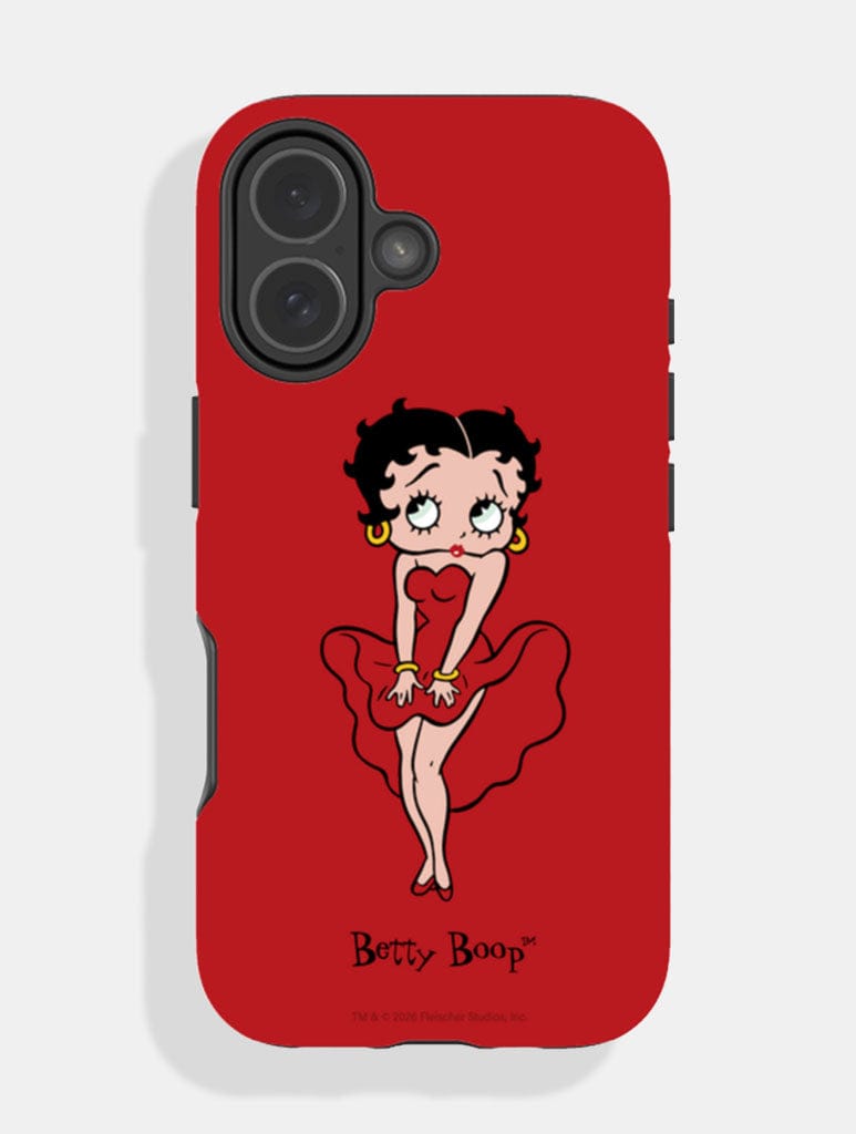 Betty Boop Red Ultra Protective iPhone Case Phone Cases Skinnydip London