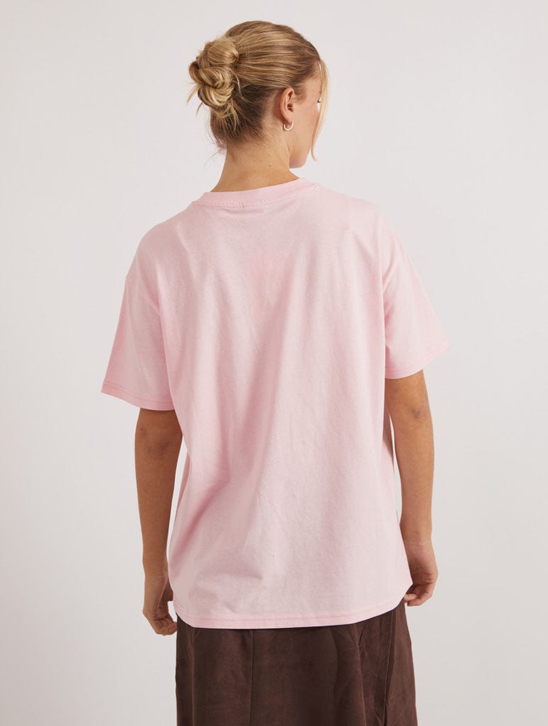 Betty Boop x Skinnydip Stunt Queen T-Shirt In Pink Tops & T-Shirts Skinnydip London