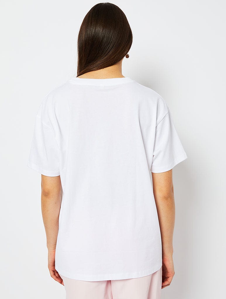Big Dills White T-Shirt Tops & T-Shirts Skinnydip London