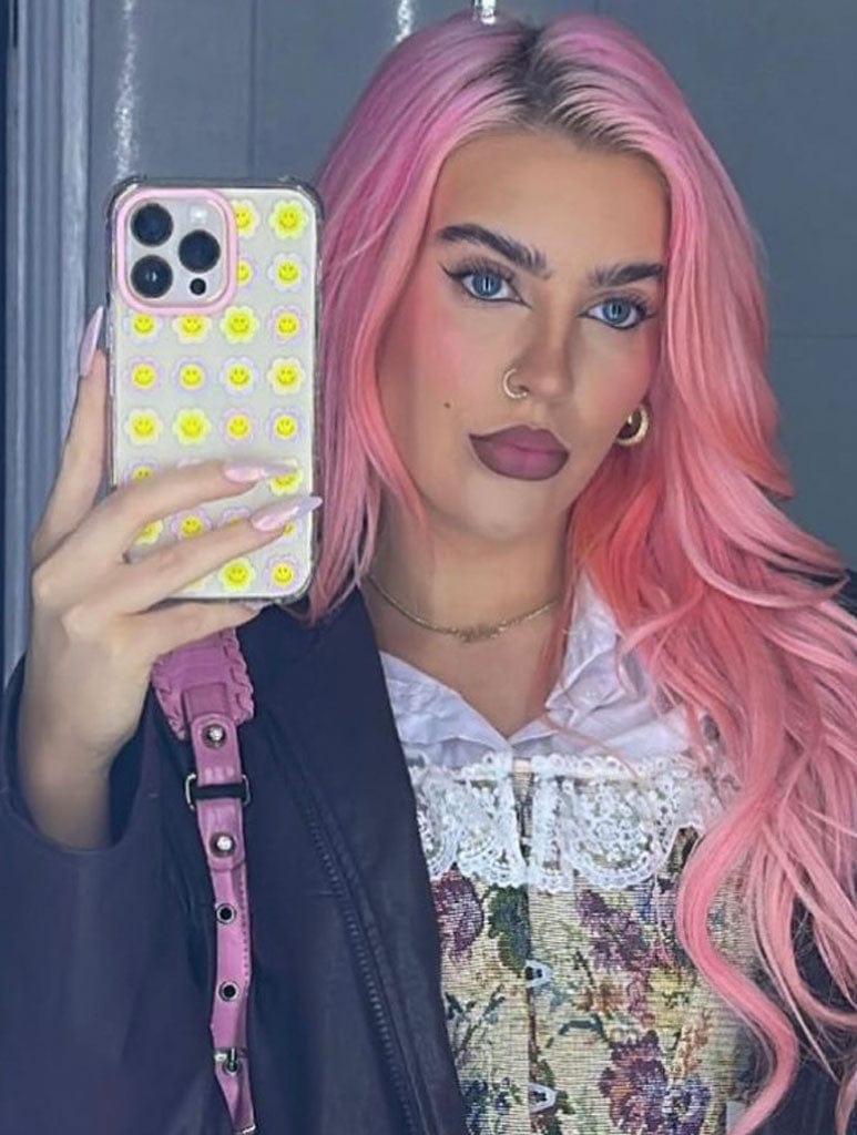 Big Fat Jenna x Skinnydip Happy Face Daisy Shock iPhone Case Phone Cases Skinnydip London