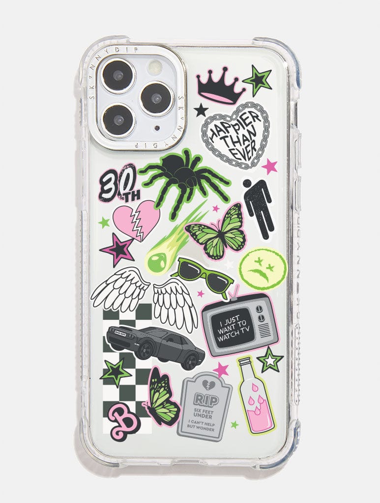Billie Sticker Shock iPhone Case Phone Cases Skinnydip London