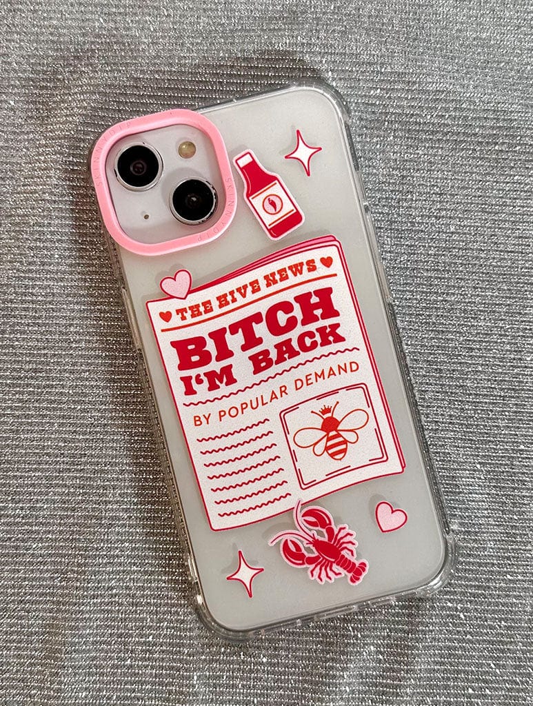 Bitch I’m Back Shock iPhone Case Phone Cases Skinnydip London