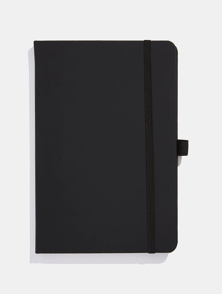 Black A5 Notebook Home Accessories Notes London