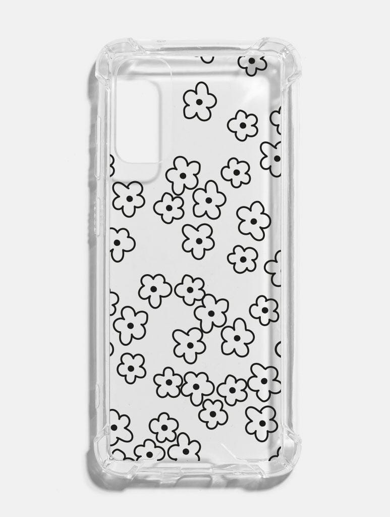 Black Flower Android Case Phone Cases Skinnydip London