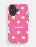 Bloom Where You Are Planted Ultra Protective iPhone Case Phone Cases Skinnydip London
