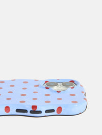 Blue and Burgundy Polka Dots Wiggle Ultra Protective iPhone Case Phone Cases Skinnydip London