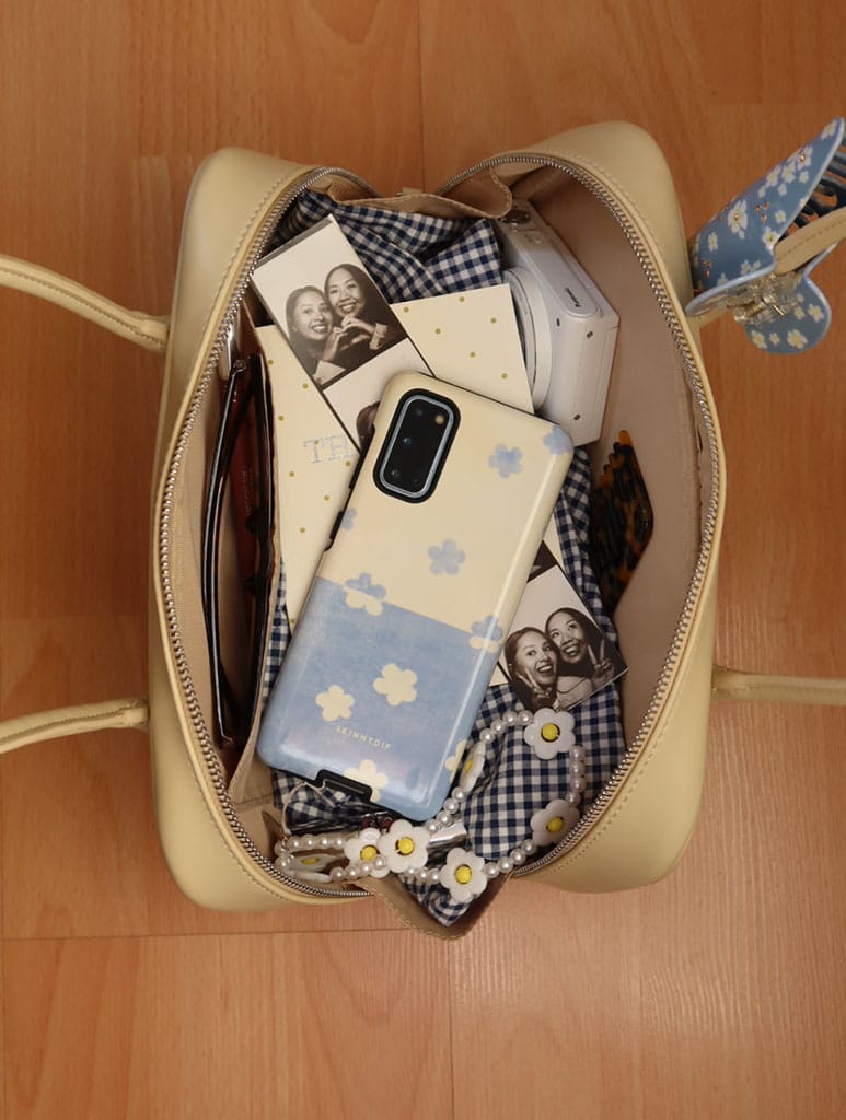 Blue and Yellow Two Tone Flower Ultra Protective Pixel Google Case Phone Cases Skinnydip London