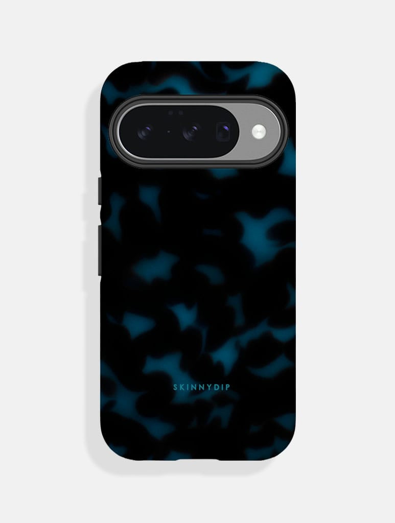 Blue Black Tortoise Shell Ultra Protective Google Pixel Case Phone Cases Skinnydip London
