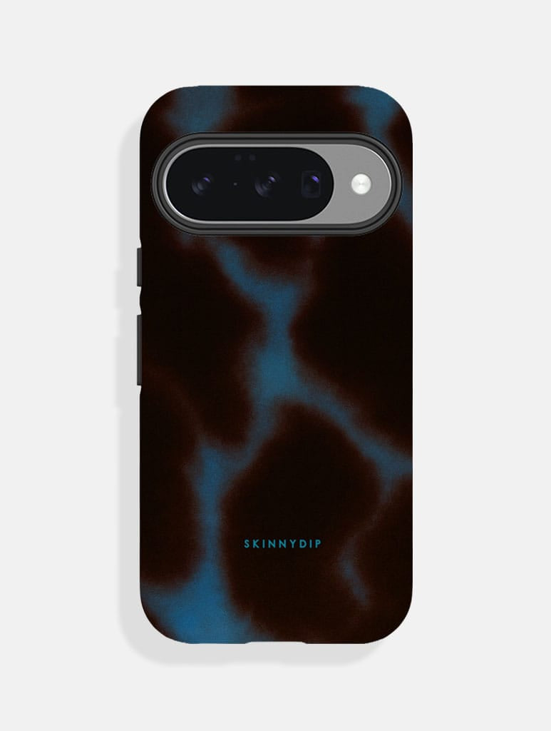 Blue Burgundy Tortoise Shell Ultra Protective Google Pixel Case Phone Cases Skinnydip London