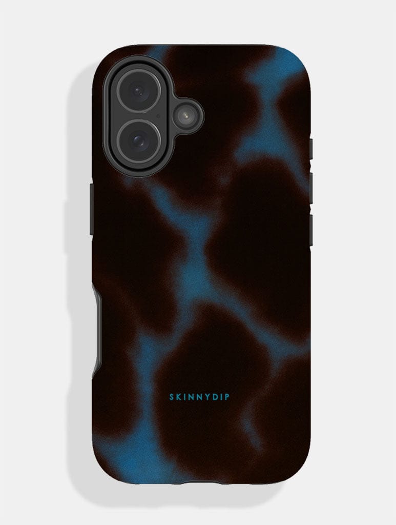 Blue Burgundy Tortoise Shell Ultra Protective iPhone Case Phone Cases Skinnydip London