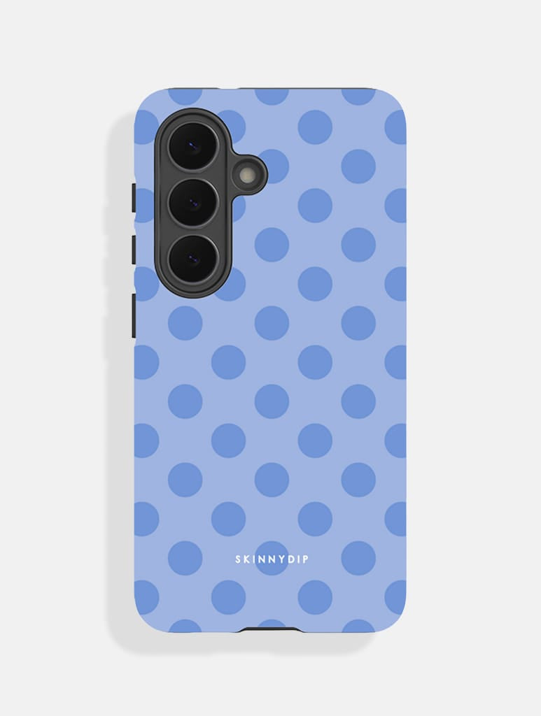 Blue Large Polka Dot Ultra Protective Samsung Case Phone Cases Skinnydip London