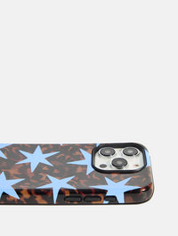 Blue Starry Tortoise Shell Ultra Protective iPhone Case Phone Cases Skinnydip London