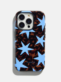 Blue Starry Tortoise Shell Ultra Protective iPhone Case Phone Cases Skinnydip London