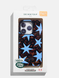 Blue Starry Tortoise Shell Ultra Protective iPhone Case Phone Cases Skinnydip London
