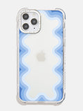 Blue Wiggle Shock iPhone Case Phone Cases Skinnydip London