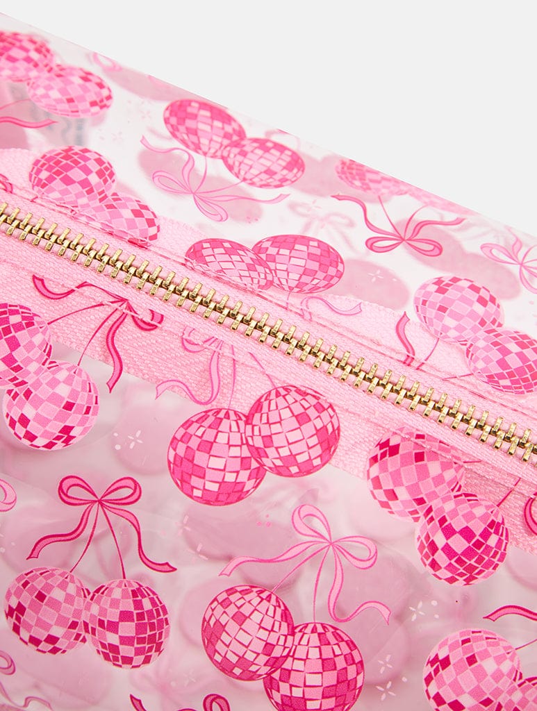 Bow Cherry Disco Makeup Bag Makeup Bags Skinnydip London