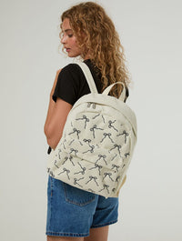 Bow Cream Cord Backpack Backpacks Skinnydip London