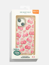 Bow Disco Cherry Shock iPhone Case Phone Cases Skinnydip London