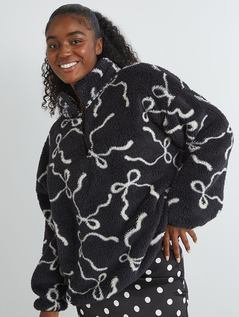 Bow Longline Fleece – Skinnydip London
