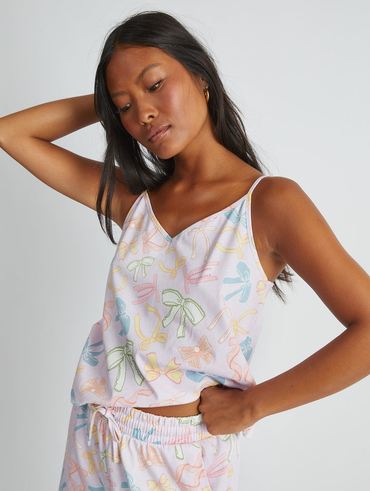 Cosy Night In Pyjama Set Bow Dreams
