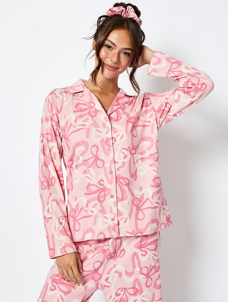 Bows and Roses Long Sleeve Pyjama Set main image 0