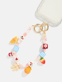 Breakfast Bustle Beaded Charm Phone Grips Skinnydip London
