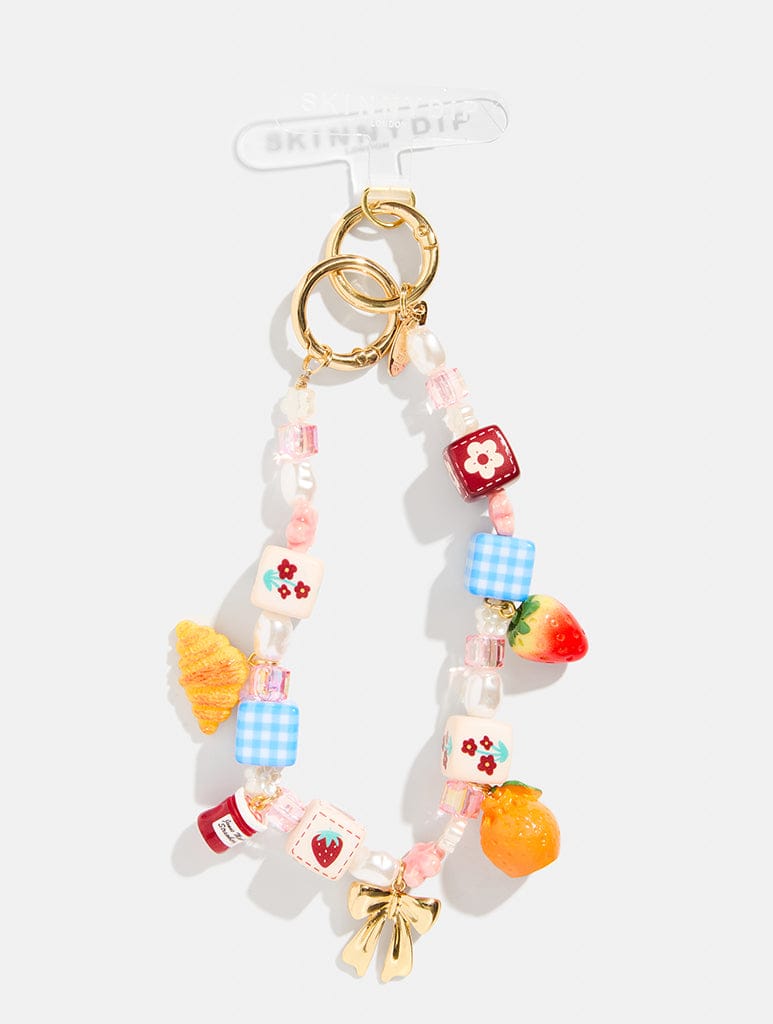 Breakfast Bustle Beaded Charm Phone Grips Skinnydip London