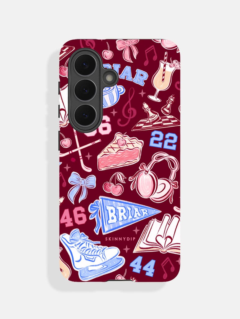 Briar University Burgundy Ultra Protective Samsung Case Phone Cases Skinnydip London