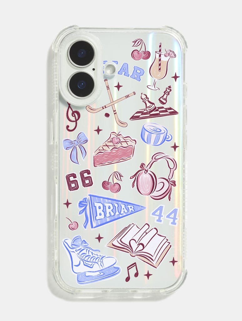 Briar University Sticker Shock iPhone Case Phone Cases Skinnydip London
