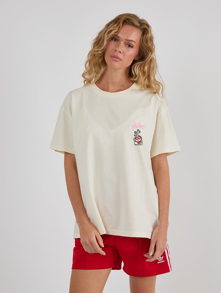 Bubblegum x Skinnydip Self Love Club T-Shirt In White Tops & T-Shirts Skinnydip London