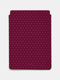 Burgundy Mini Dots Tablet Sleeve Tablet Cases Skinnydip London