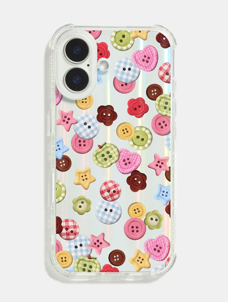 Buttons Shock iPhone Case Phone Cases Skinnydip London