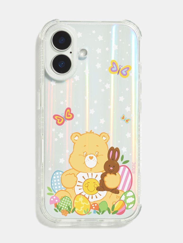 Care Bears x Skinnydip Funshine Bear Easter Egg Shock iPhone Case Phone Cases Skinnydip London