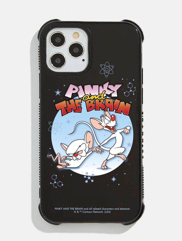 Cartoon Network Pinky & the Brain Logo Shock iPhone Case Phone Cases Skinnydip London