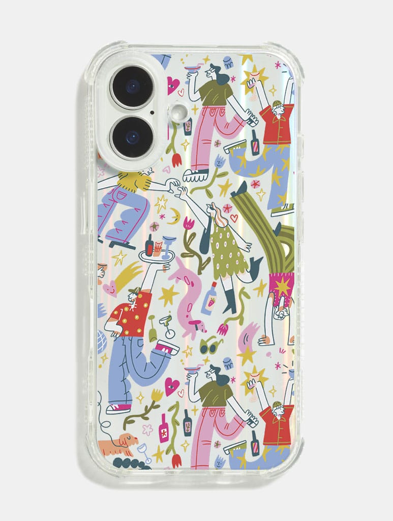 Catarina Morais x Skinnydip People Pattern Shock iPhone Case Phone Cases Skinnydip London