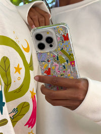 Catarina Morais x Skinnydip People Pattern Shock iPhone Case Phone Cases Skinnydip London