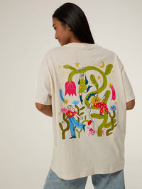Catarina Morais x Skinnydip T-Shirt In White Tops & T-Shirts Skinnydip London