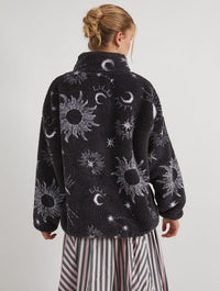 Celestial Longline Fleece Coats & Jackets Skinnydip London