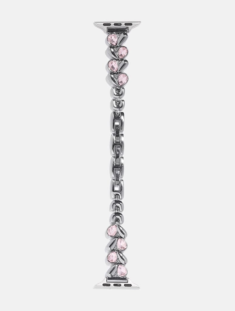 Chain Link With Pink Gem Watch Strap Watch Straps Skinnydip London