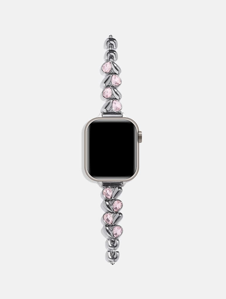 Chain Link With Pink Gem Watch Strap Watch Straps Skinnydip London