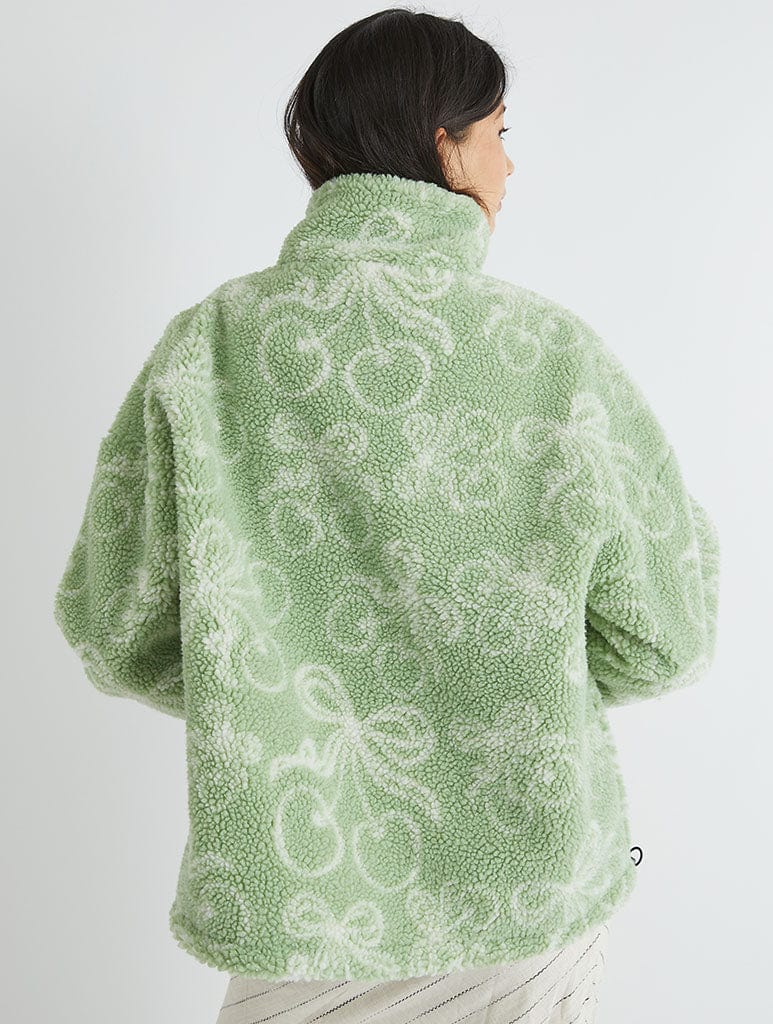 Cherry Borg Jacket – Skinnydip London