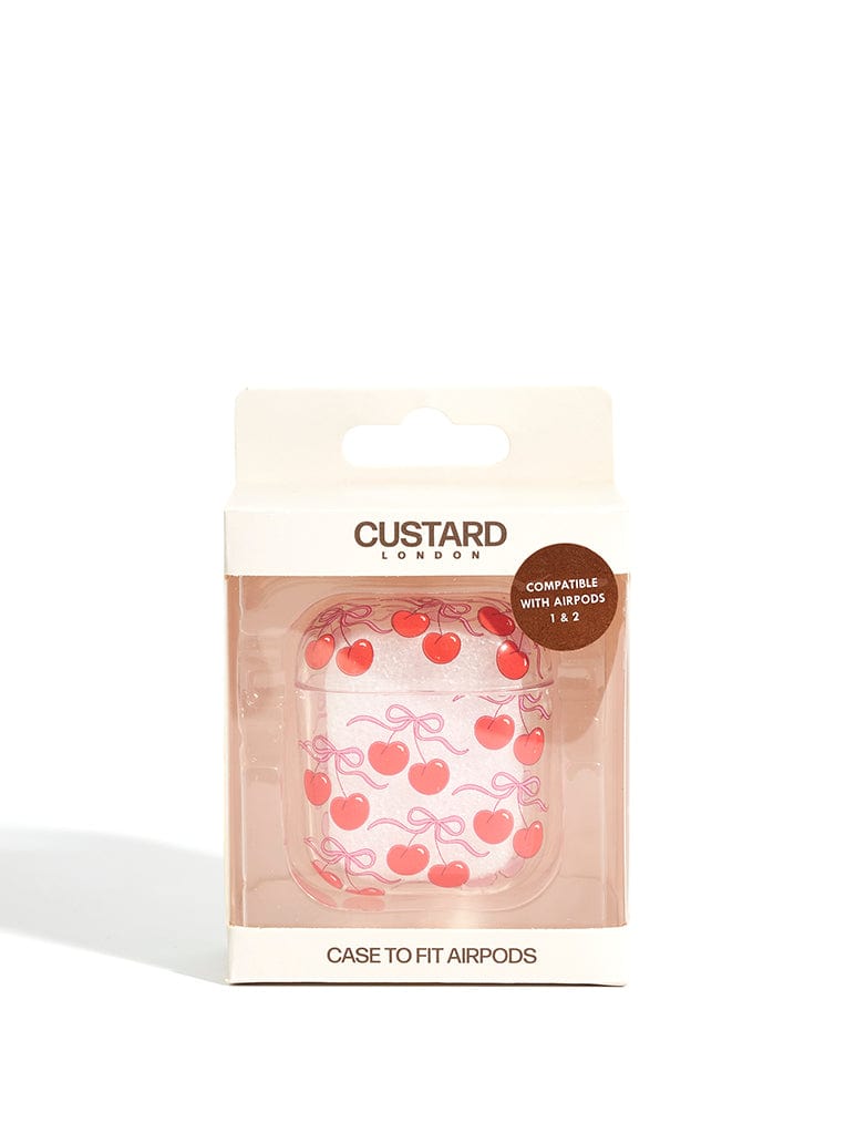 Cherry Bow AirPods Case AirPods Cases Custard London