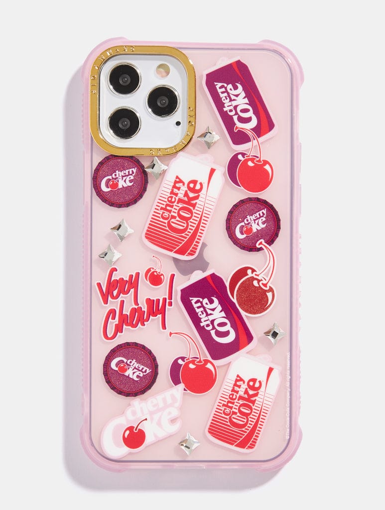 Cherry Coke Sticker Effect Shock iPhone Case iPhone 12/12 Pro Tech Skinnydip London