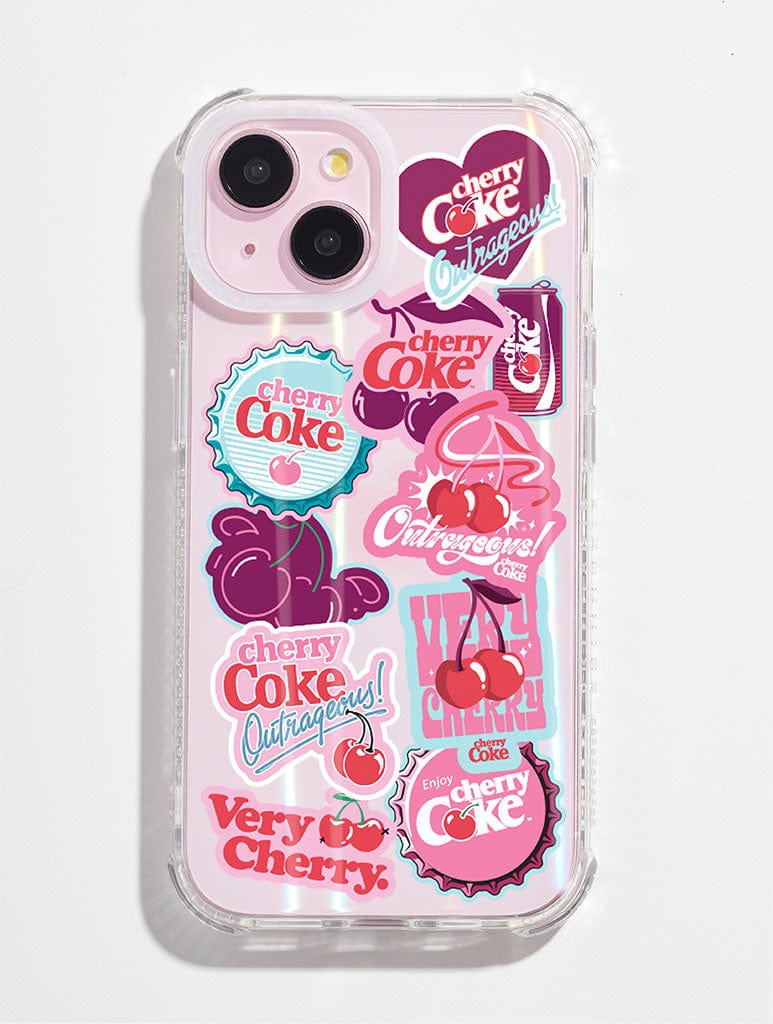 Cherry Coke Sticker Shock iPhone Case | Cute Cherry Accessories ...